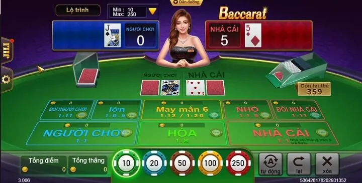 Một số lưu ý khi tham gia Baccarat 789win