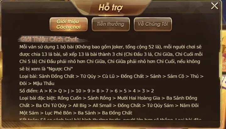 Mậu binh 789win chơi như thế nào?