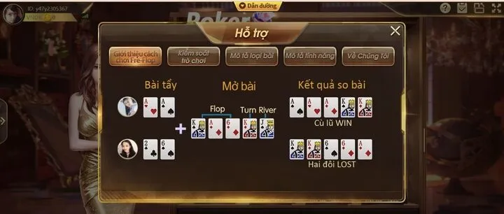 Khám phá tựa game siêu hot Poker 789win