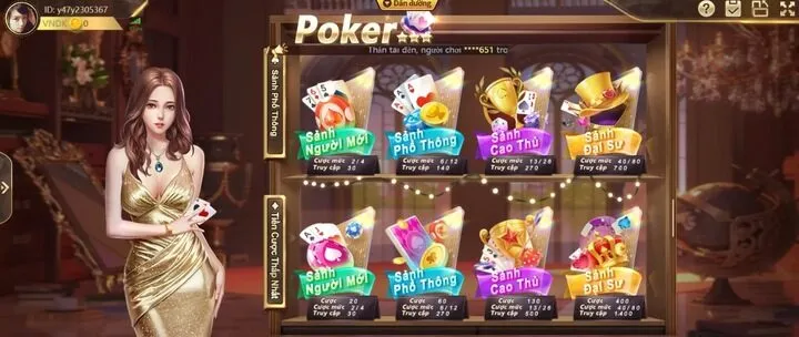 Hướng dẫn chơi Poker 789win cho người mới bắt đầu